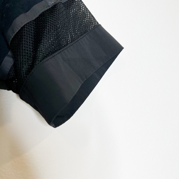 Nike Athletic Top with Drawstring Waist Cotton Black - Picture 6 of 7